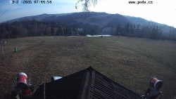 Sjezdovka, panorama východ