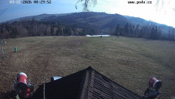 Sjezdovka, panorama východ