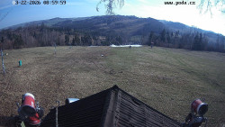 Sjezdovka, panorama východ