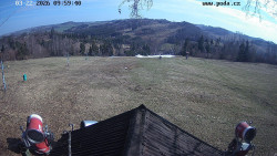 Sjezdovka, panorama východ