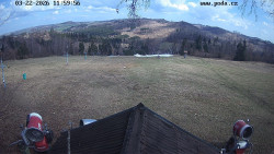 Sjezdovka, panorama východ