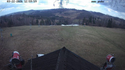 Sjezdovka, panorama východ