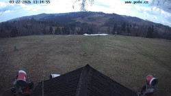 Sjezdovka, panorama východ