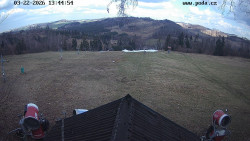 Sjezdovka, panorama východ