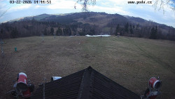 Sjezdovka, panorama východ