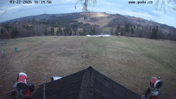 Sjezdovka, panorama východ