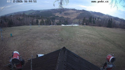 Sjezdovka, panorama východ