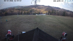 Sjezdovka, panorama východ