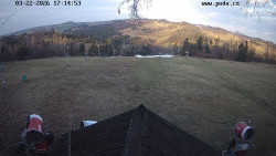 Sjezdovka, panorama východ