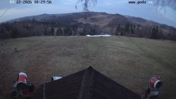 Sjezdovka, panorama východ