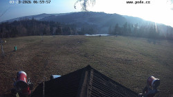 Sjezdovka, panorama východ