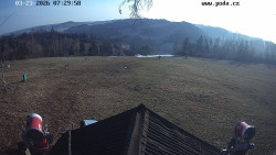 Sjezdovka, panorama východ