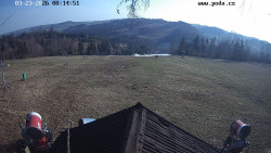 Sjezdovka, panorama východ