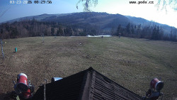 Sjezdovka, panorama východ