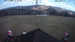 Sjezdovka, panorama východ