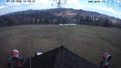 Sjezdovka, panorama východ