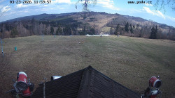 Sjezdovka, panorama východ