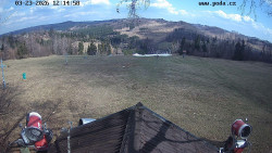 Sjezdovka, panorama východ