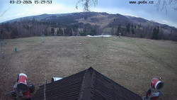 Sjezdovka, panorama východ