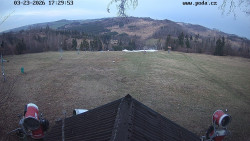 Sjezdovka, panorama východ