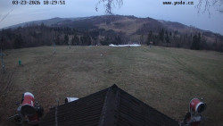 Sjezdovka, panorama východ