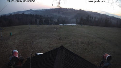 Sjezdovka, panorama východ