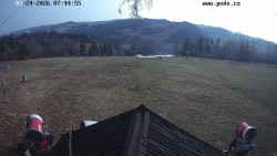 Sjezdovka, panorama východ