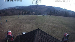 Sjezdovka, panorama východ