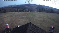 Sjezdovka, panorama východ