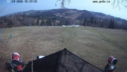 Sjezdovka, panorama východ