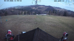 Sjezdovka, panorama východ