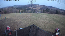 Sjezdovka, panorama východ