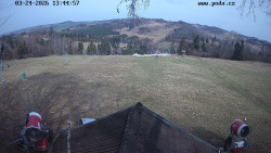 Sjezdovka, panorama východ