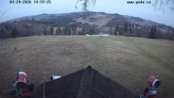 Sjezdovka, panorama východ