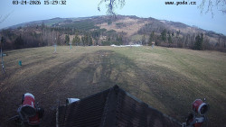 Sjezdovka, panorama východ