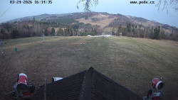 Sjezdovka, panorama východ