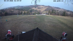 Sjezdovka, panorama východ