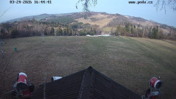 Sjezdovka, panorama východ