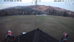 Sjezdovka, panorama východ