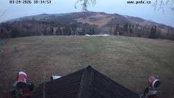 Sjezdovka, panorama východ