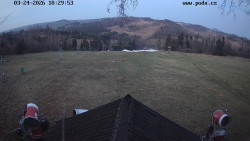 Sjezdovka, panorama východ