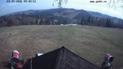 Sjezdovka, panorama východ