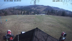 Sjezdovka, panorama východ