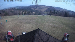 Sjezdovka, panorama východ