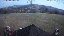 Sjezdovka, panorama východ