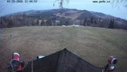 Sjezdovka, panorama východ
