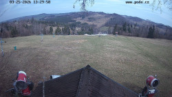 Sjezdovka, panorama východ