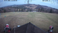 Sjezdovka, panorama východ