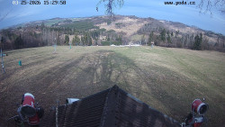 Sjezdovka, panorama východ