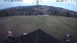 Sjezdovka, panorama východ